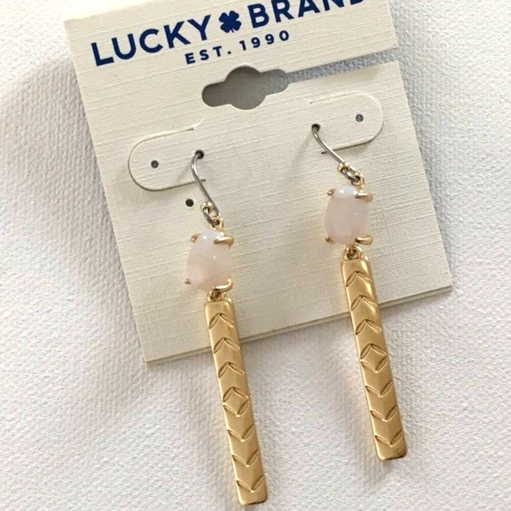 NEW Lucky brand necklace & earring set - Picture 4 of 14